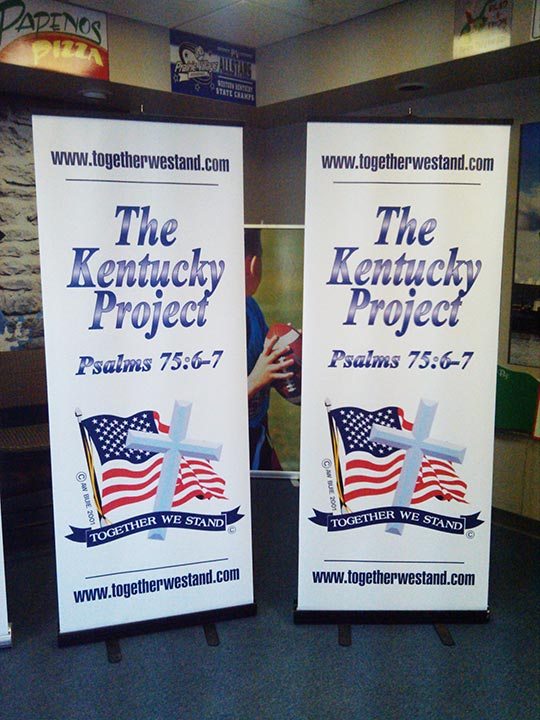retractable banner stands in Lincoln NE
